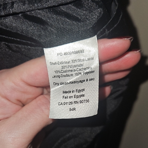 Ralph Lauren Men's Black Top Coat - Picture 7 of 11